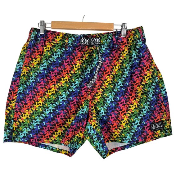 Levi's x Grateful Dead mens woven shorts rainbow sz L